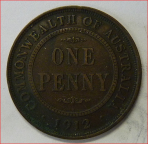 Australie 1 penny 1912 KM23